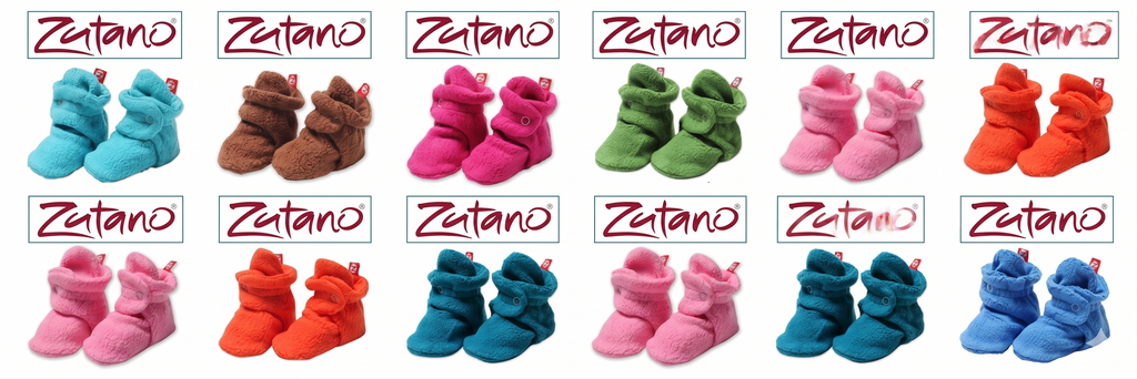 Banner of 8 Zutano Booties Logo